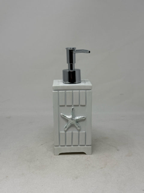 Seaside White Soap Dispenser