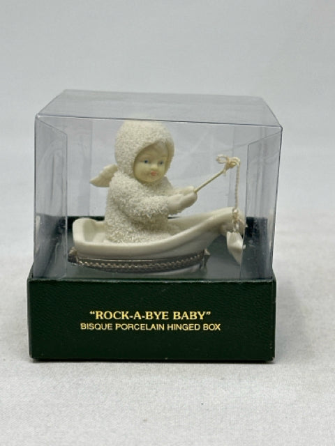 Dept. 56 Snowbabies "Rock a Bye Baby" Collectable Figurine