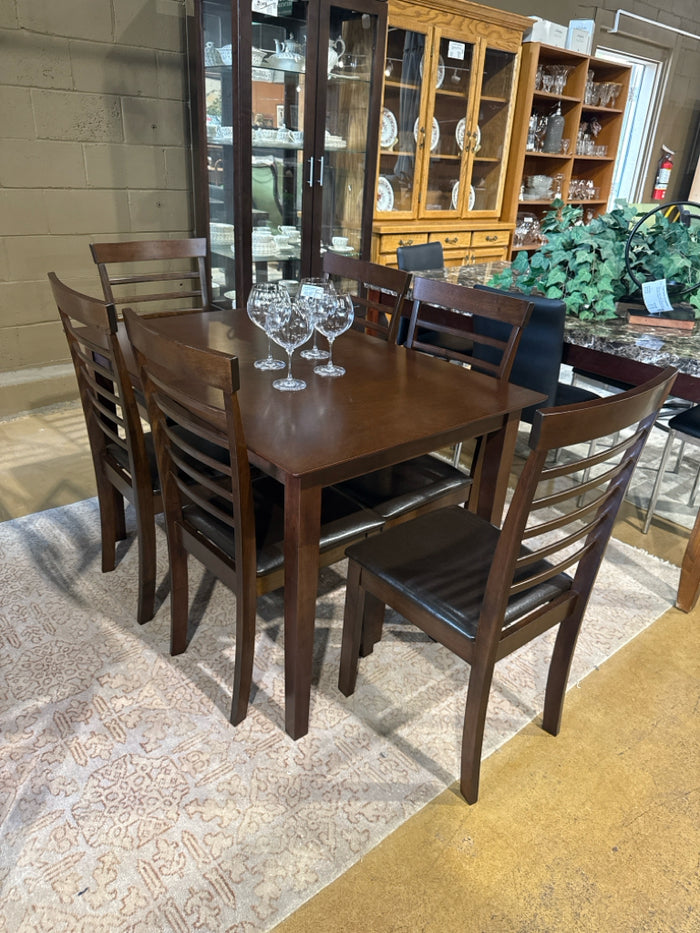 IF-1045/1011 7 Piece Dining Table & 6 Chairs [NEW]
