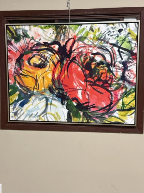 Canvas Wall Art Dance of Blossoms