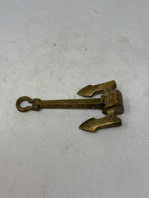 Danforth Anchor Antiqued Brass Paper Weight Desk Decor