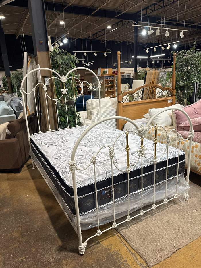 Double Wrought Iron Bed