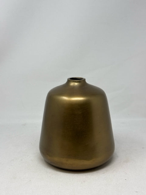 Renwil Antique Gold Metal Vase [MHF]