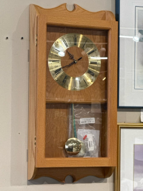 Oak Wall Clock