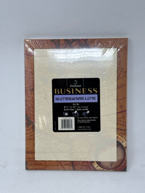 Package of 100 Letterhead 8.5" x 11" Printer Paper