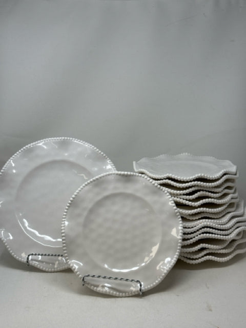 Certified International Melamine Perlette Cream Dinnerware