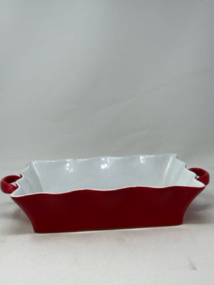 Red Ovenware Dish