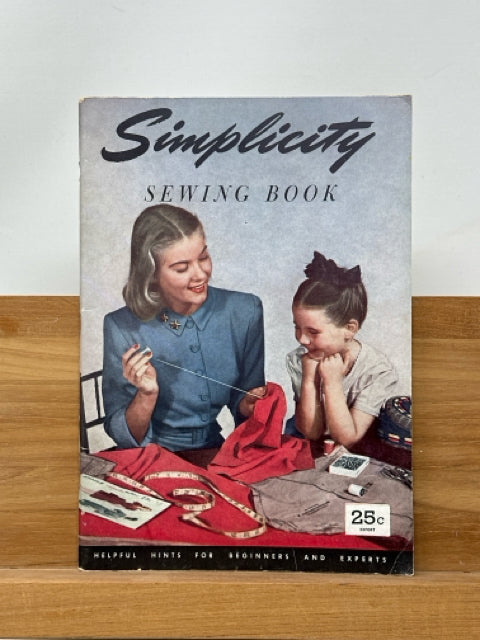 Vintage Simplicity Sewing Book 1940's