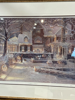 S/N Limited Edition Reproduction Trish Romance "All is Calm"