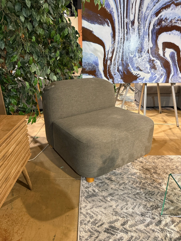 Gus Armless Fabric Accent Chair [MHF]
