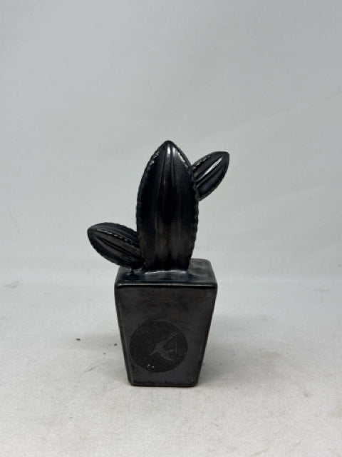 Bouclair Gunmetal Cactus Statue  [MHF]