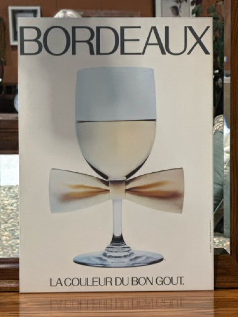 Laminated Bordeaux Wall Art