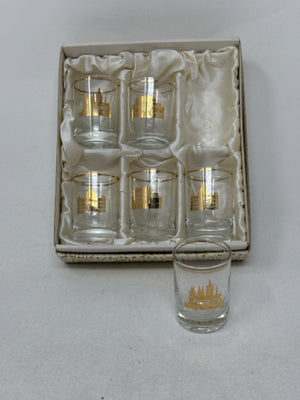 Vintage Set of 6 Shot Glasses