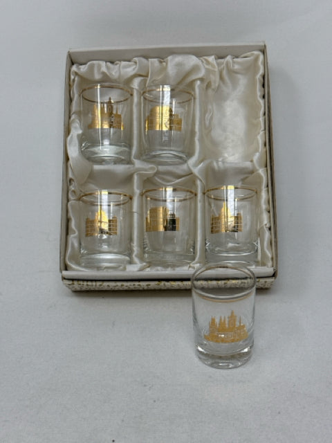 Vintage Set of 6 Shot Glasses