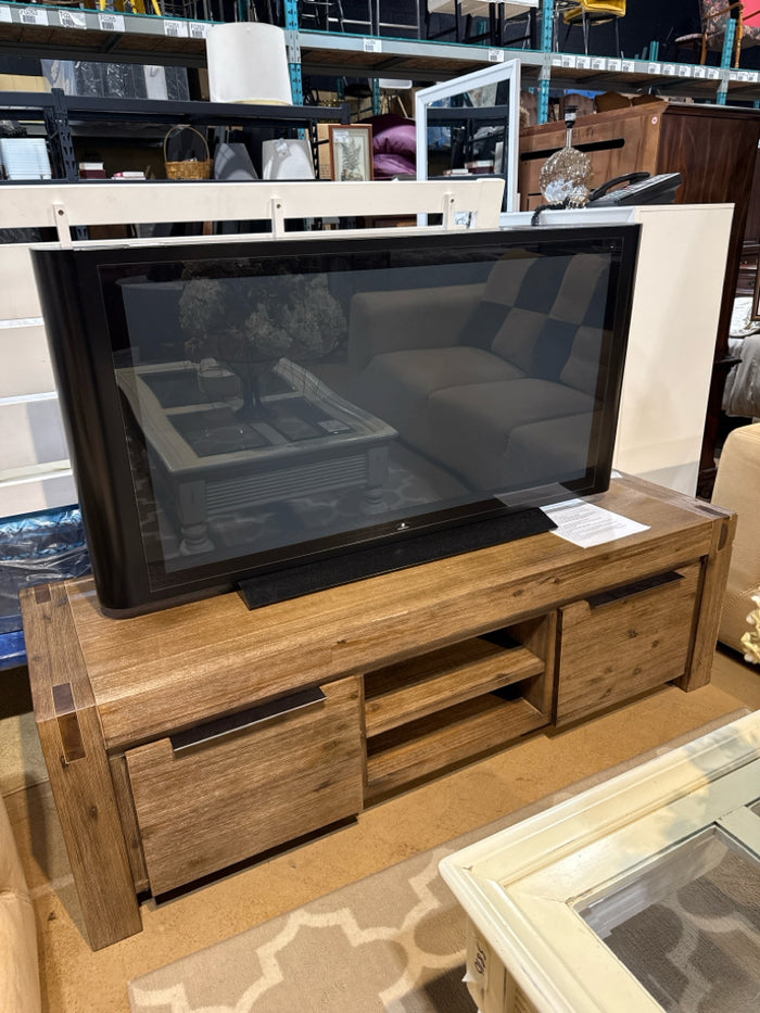 2 Door Wood T.V Stand [MHF]