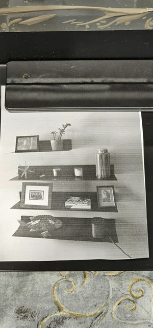 Alteriors Solid Metal Designed Floating Shelves