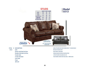 SC-5513 3 Piece Sofa Set [NEW]