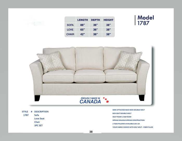 SC-1787 Sofa [NEW]