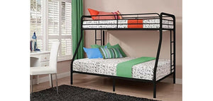 IF 501-BK Single/Double Bunk Bed Black [NEW]