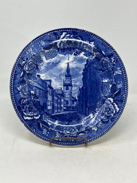 Wedgwood Old North Church Salem Massachusetts Souvenir Collector Plate