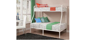 IF 501-W Single/Double Bunk Bed White [NEW]