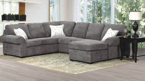 SC-6241-620-627 2 Piece Sectional W/Floating Chaise [NEW]