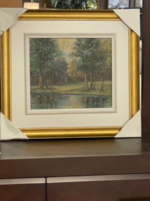 Gold Framed Painting