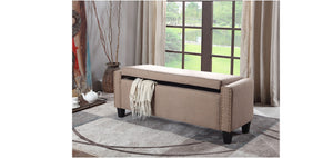 IF 6250 Storage Bench W/Nailheads Available 3-Colours [NEW]