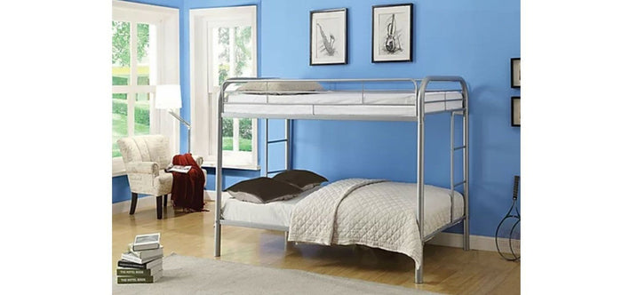 IF 502-G Double/Double Bunk Bed Grey [NEW]