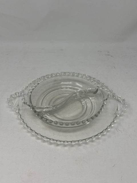 Imperial Glass Candlewick Nesting Dishes (2 Piece)