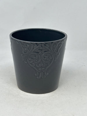 Grey Ceramic Plant Pot