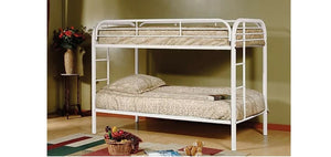 IF 500-W Single/Single Bunk Bed White [NEW]